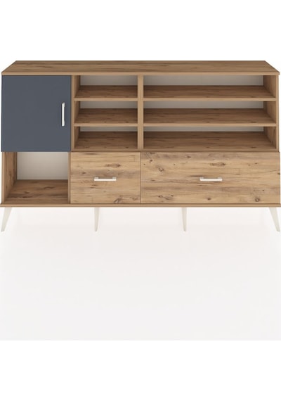 Arges Konsol 8 Raflı 2 Çekmeceli Tek Kapaklı 176x30x99 Çam-antrasit/çam Antrasıt/atlas Çam - Atlas Çam Arges Konsol 8 Raflı 2 Çekmeceli Tek Kapaklı 176x30x99 Çam-antrasit/çam Antrasıt/atlas Çam - Atlas Çam