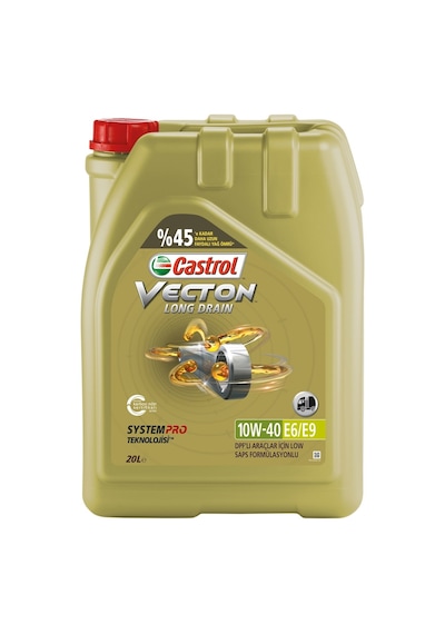 Castrol Vecton 10W-40 E6/E9 Dpf Motor Yağı 20 L