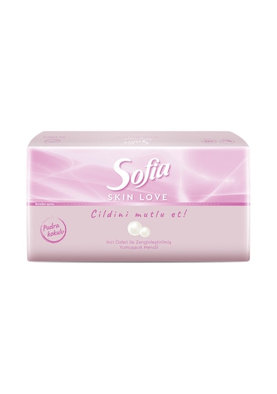 Sofia Skın Love Mendil Pudra Kokulu 100'lü