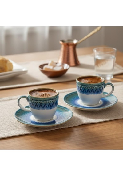 Rustik Kahve Yanı İkram Bardağı 2 Adet Şeffaf Akrilik Kristal Desenli Çiftlere Özel Şık Sunum Ve Likör Bardağı Beyaz - Çok Renkli