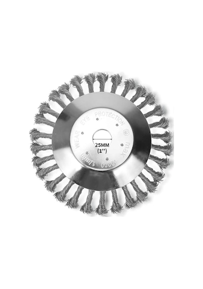 Ital Tırpan Başlığı Kıyı Temizleme Çelik Telli Universal 20 Cm