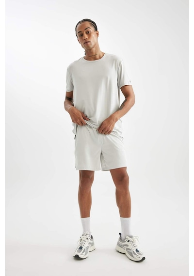 DeFactoFit Standart Fit Normal Kesim Sporcu Kısa Paça Şort C9176AX24AUGR493