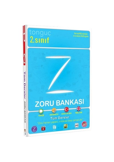 2. Sınıf Zoru Bankası Tüm Dersler - Tonguç Yayınları