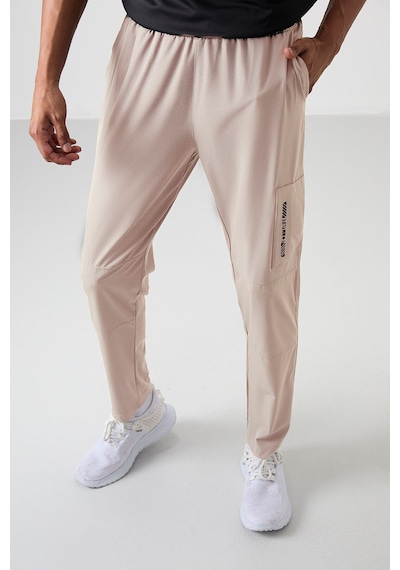 Tommy Life Bej İnce Yumuşak Comfort Fit Erkek Eşofman Alt - 82120