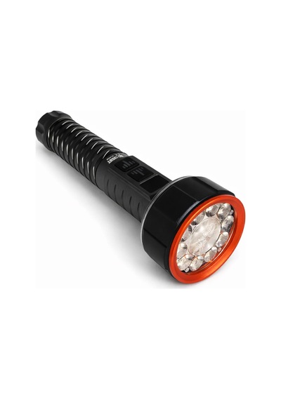 Tr Şarjlı Pil Göstergeli Mıknatıslı El Feneri 3000 Lümen 7 Mod Usb Şarjlı Led Kamp Araç Tamir Feneri