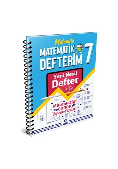 Arı Yayınları 7.Sınıf Matematik Matemito Defterim
