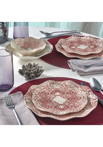 Güral Nesrin 12 Parça 4 Kişilik Yemek Takımı 18643 513311