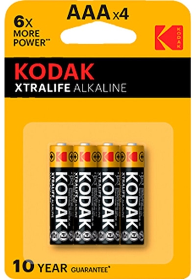 Kodak Xtralife Alkalin İnce Pil 4'lü