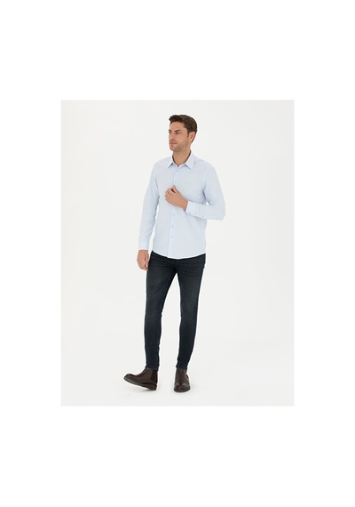 Pierre Cardin Slim Fit Uzun Kollu Gömlek 50275690-vr036 Çok Renkli
