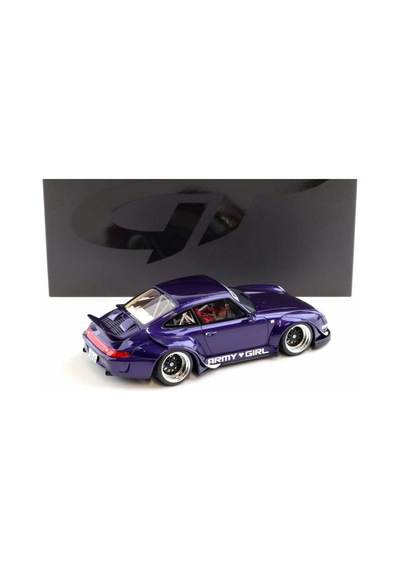 Gt Spirit Gt562 1/18 Porsche Rwb Army Girl Purple 2015
