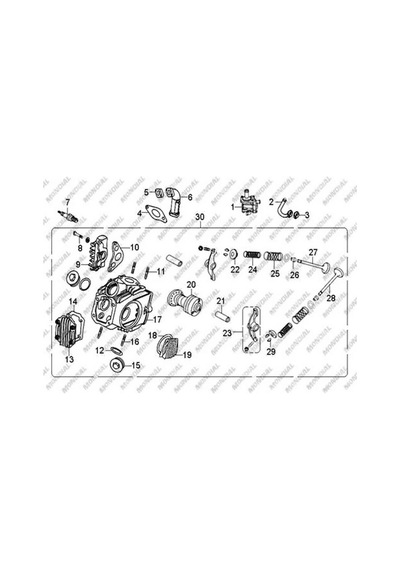 Mondial Sfc-Ax Manifold (492649486)