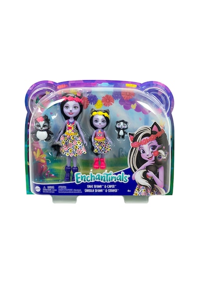 Enchantimals Kız Kardeş Bebekler Serisi  Hcf79-Hcf82