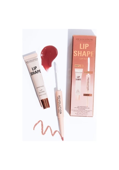 Revolution Lip Shape Dudak Kiti Rose Pink