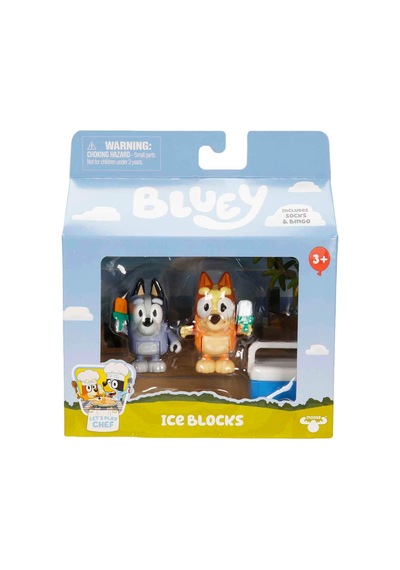 Bluey 2 Li Aksesuarlı Figür Seti Spring Time