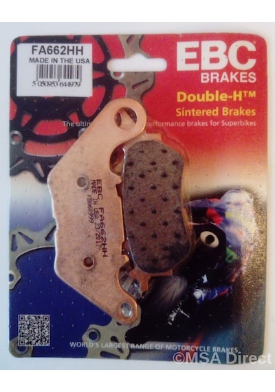 Yamaha Yzf R25 Abs Arka Fren Balatası Ebc Fa662Hh Sinterli Balata N11.60444