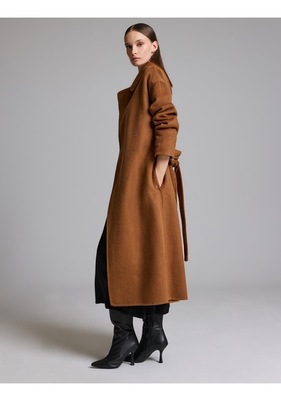Pierre Cardin Camel Kaşe Kaban 50329373-vr015