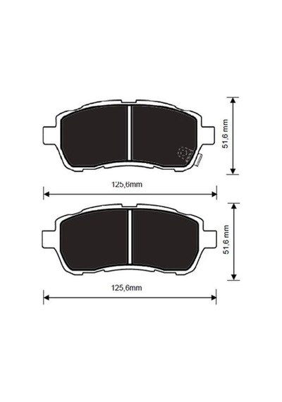 MAGNETTI MARELLI 323700005900 Fren Balatası Ön Fiesta VI 08- / Mazda 2 2007 - / Sırıon 2005 -