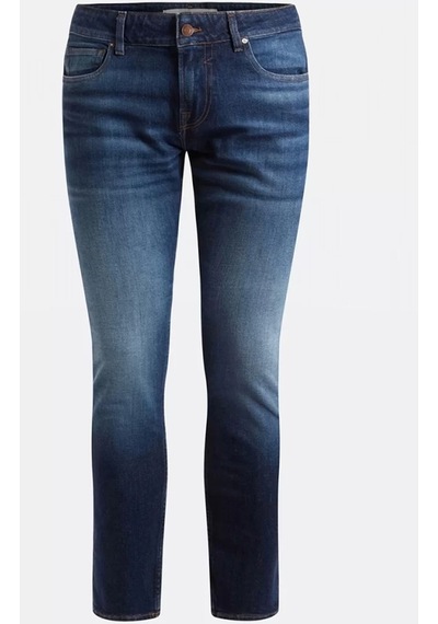 Guess Erkek Denim Skinny Fit Jeans Lacivert
