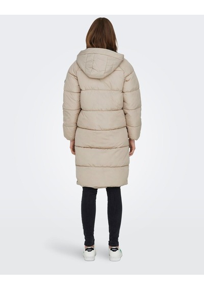 Only Kapüşonlu Puffer Taş Kadın Kaban 15304786 001