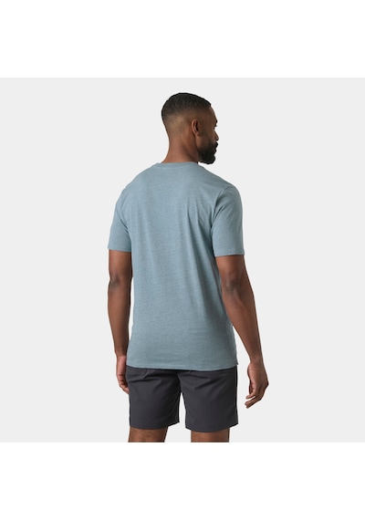 Helly Hansen Hh Tech Logo Erkek T-shirt-32439 Mavi
