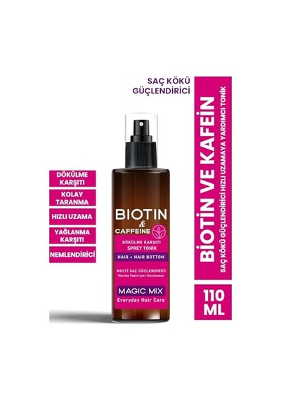 Procsin Biotin Ve Kafein Içeren Saç Kökü Güçlendirici Hızlı Uzamaya Yardımcı Tonik 110 Ml