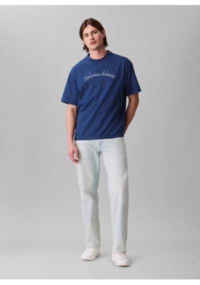 Calvin Klein Erkek Tişört-lv04rc225g Mavi