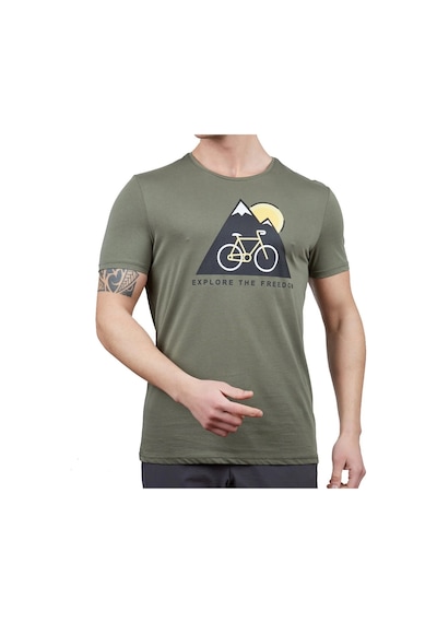 Alpinist Tarius Erkek T-shirt Yeşil