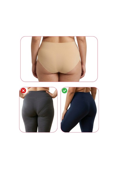 Alya Underwear Kadın Dikişsiz Külot Lazer Kesim Yüksek Bel İz Yapmayan Büyük Beden Hayalet Külot İzbırakmaz 6'lı Paket Bej Alya Underwear Kadın Dikişsiz Külot Lazer Kesim Yüksek Bel İz Yapmayan Büyük Beden Hayalet Külot İzbırakmaz 6'lı Paket Bej
