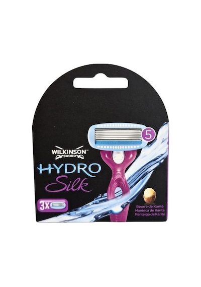 Wilkinson Sword Hydro Silk Kadın Tıraş Bıçağı Kartuşu 5 Bıçaklı 3 Yedek Kartuş