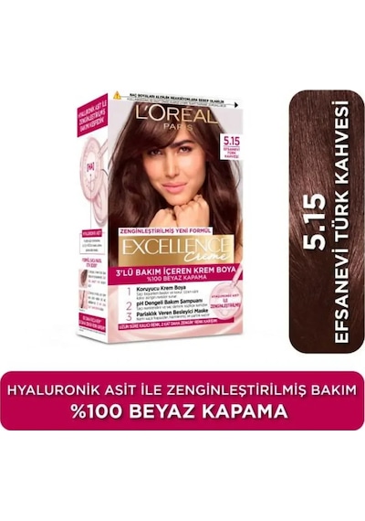 Excellence Creme 5.15 Efsanevi Türk Kahvesi Saç Boyası