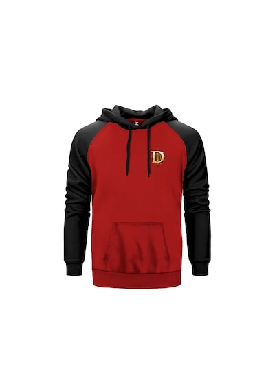 Diablo Iıı Ruhların Meleği Kırmızı Renk Reglan Kol Sweatshirt Kırmızı