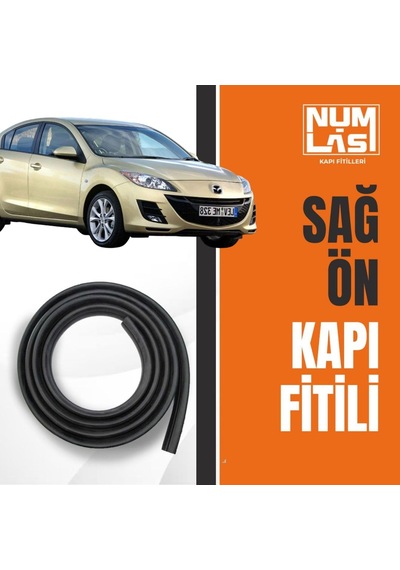 Mazda 3 Sedan 2009-2012 Sağ Ön Kapı Fitili-a Kalite-numlas-nm4109