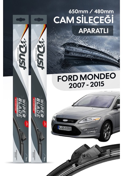 Ford Mondeo 2007-2015 Uyumlu Silecek Takımı 650mm/480mm S11-l
