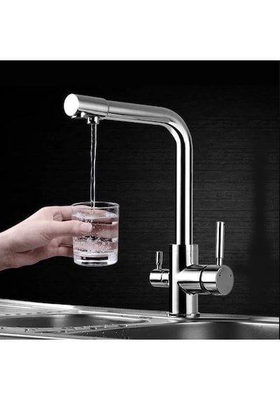 Venita Su Aritma 3 Çikişli Dual Flow Eviye Mutfak Bataryası
