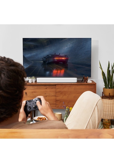 Sonos Beam Dolby Atmos Destekli Wi-fi Akıllı Soundbar, Tv Ses Sistemi, Airplay 2 Uyumlu, Hdmı Earc Bağlantılı, Kompakt Ev Sinema Hoparlörü