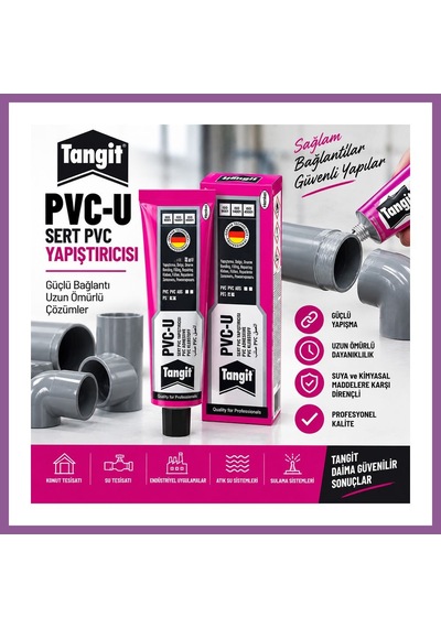 Bezos Pvc-u Sert Yapıştırıcı 50 G Rengaren