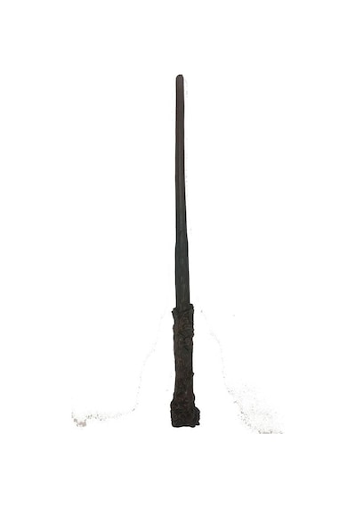 Harry Potter Asası 30 Cm Ve Siyah Çerçeveli Harry Potter Gözlüğü Seti - Zmff-53797 Renkli