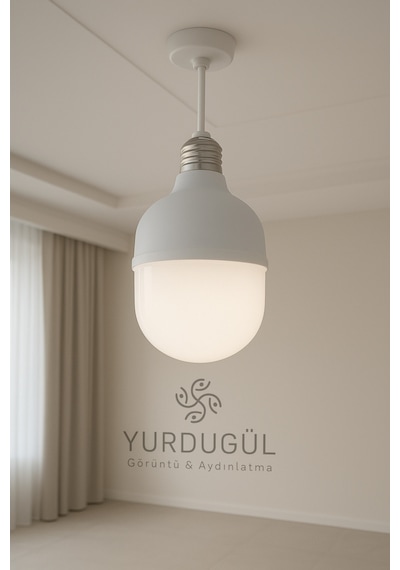 40w Touch Led Ampul 3600 Lümen E27 Duy Beyaz Işık .