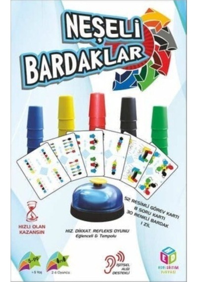 Neşeli Bardaklar Eğlenceli Oyun