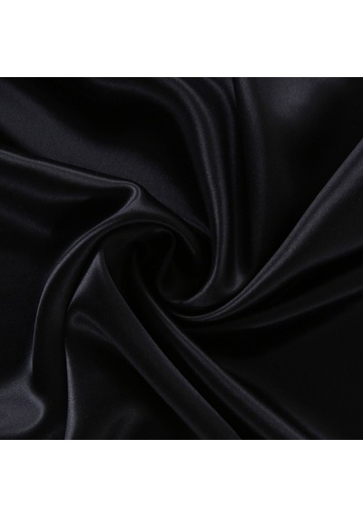 Aılorıa Beauty Sleep Seti, 100% Dut Ipeği Yastık Kılıfı 80x80 Ve Göz Maskesi Siyah
