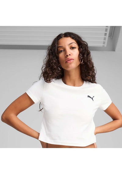Puma Essentials Kadın Beyaz Tişört 629745-02 Beyaz