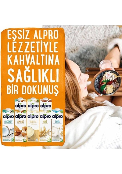 4 Lü Mix Set Badem Sütü & Hindistan Cevizi Sütü 4x1lt