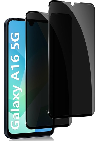 Samsung Galaxy Uyumlu A16 Hayalet Ekran Koruyucu Cam 5d Parlak Privacy