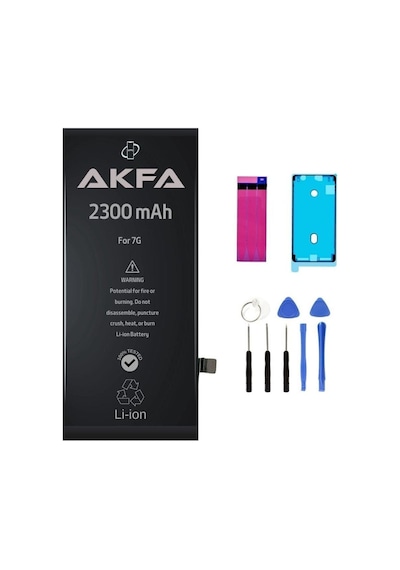 Akfa Apple Uyumlu iPhone  7 Telefon Batarya- 2300 Mah Tamir Seti Model:eghlru39