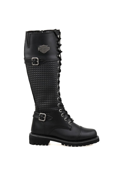Harley Davidson Siyah Kadın Günlük Çizme 025Z100533-Tıny-Black-De Siyah