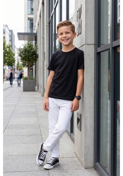 Kiagu Kısa Kol T-shirt Basic Terletmeyen Esnek Kumaş Pamuklu Mevsimlik Kısakol Erkek Çocuk Tsort Siyah Kiagu Kısa Kol T-shirt Basic Terletmeyen Esnek Kumaş Pamuklu Mevsimlik Kısakol Erkek Çocuk Tsort Siyah