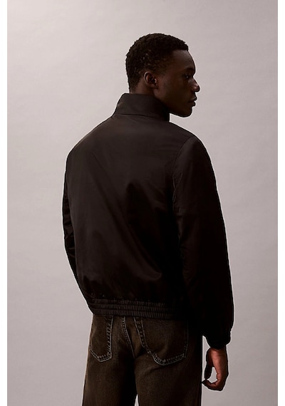 Calvin Klein Uzun Kollu Dolgulu Harrington Erkek Siyah Ceket Lv04rc516g-ub1 Siyah
