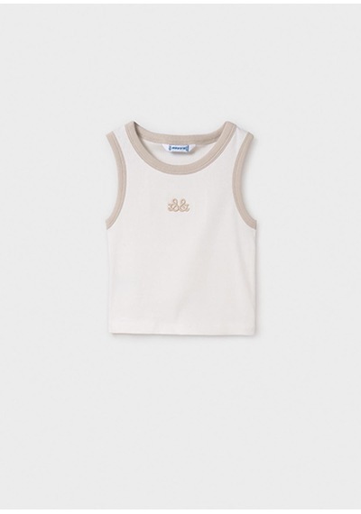 Kız Çocuk Tshirt 6032 10/16 Yaş Ekru