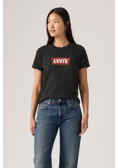 Levi's Graphic Favorite Kadın Siyah Tişört 008bx-0007-16031