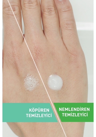 Cerave Foaming Cleanser Normal ve Yağlıya Dönük Ciltler İçin Köpüren Temizleyici 2 x 236 ML